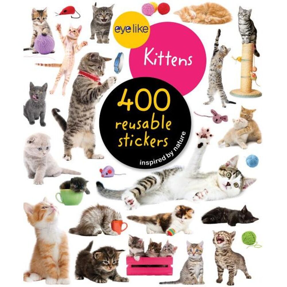 Eyelike Stickers: Kittens -- Workman Publishing
